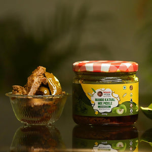 Bihar's Special Kathal & Mango Mix Pickle| Authentic Organic | Homemade by Mom.