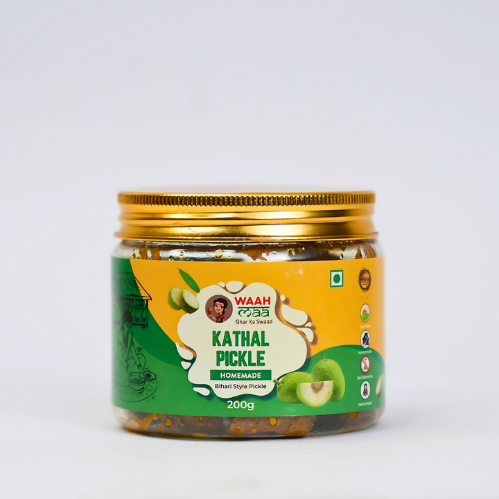 Mango, Kathal, Chilli Garlic & Mango Kathal Mix Combo Pickle 4 In 1. Homemade By love.