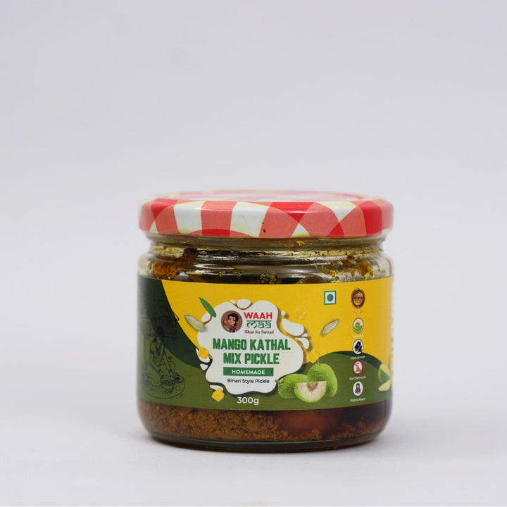 Bihar's Special Kathal & Mango Mix Pickle| Authentic Organic | Homemade by Mom.